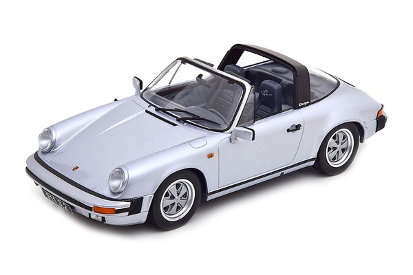 Коллекционная модель porsche 911 carrera 3.2 targa 1988 silver/grey ...