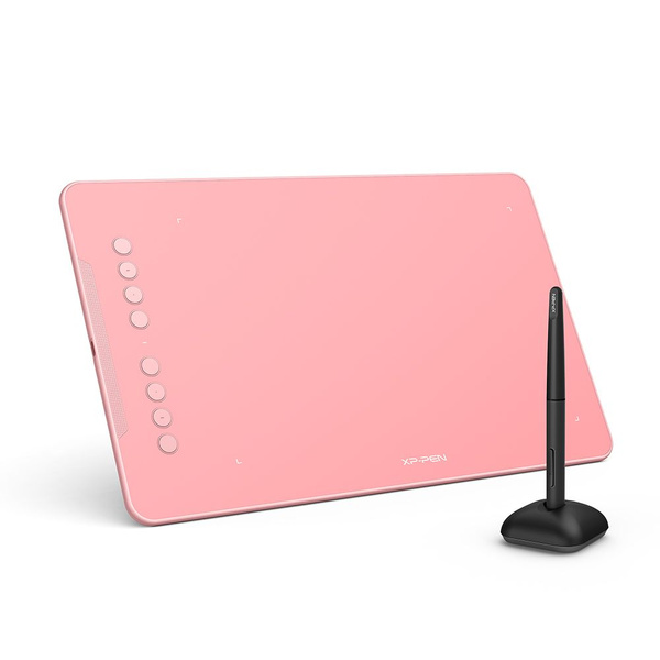 Графический планшет XPPen, A4, Android, Windows, 8192 уровня, розовый ...