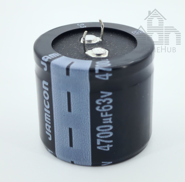 Электролитический конденсатор 4700mf(мкф), 63V, 35x30, 105 градусов ...