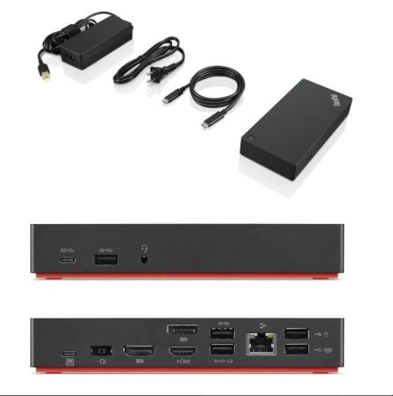 Док-станция Lenovo USB-C Gen2 DisplayLink - купить по выгодной цене в ...