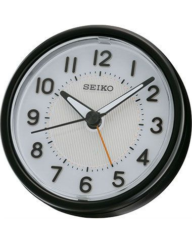 Настольные часы Кварцевые Seiko, черный купить по выгодной цене в ...