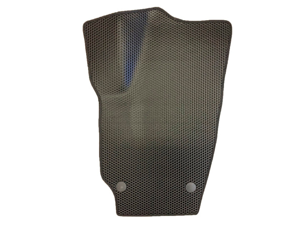 Tapis De Sol 4 Saisons Pour Skoda Fabia 2 (2007-2014) – Étanche, Velours, Coutures Argent – Teileplus24