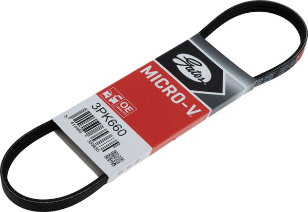GATES Поликлиновый ремень 3PK660