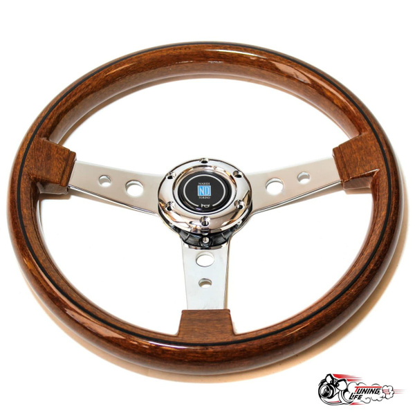 Руль Nardi style хром дерево V2 с перфорацией - Tuning Life арт ...