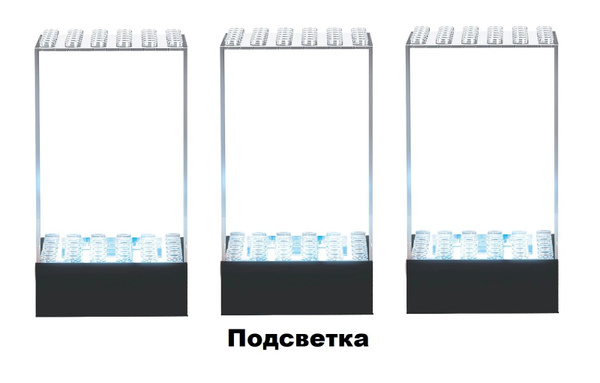 Подставка для минифигурок лего с подсветкой 3шт (пакет) / фигурки в ...