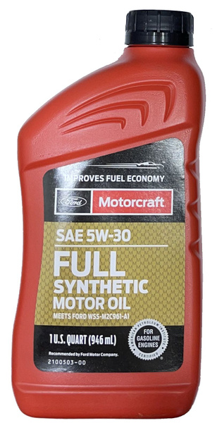 Моторное масло Motorcraft FULL SYNTHETIC MOTOR OIL 5W-30 Синтетическое ...