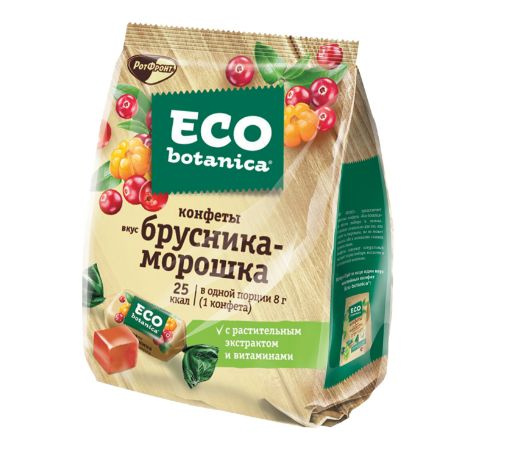 Конфеты ECO-BOTANICA вкус брусника-морошка, 200г, 4 шт. - купить с ...