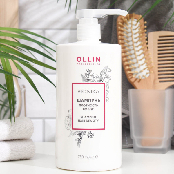 Шампунь Ollin Professional плотность волос, 750 мл - купить с доставкой ...
