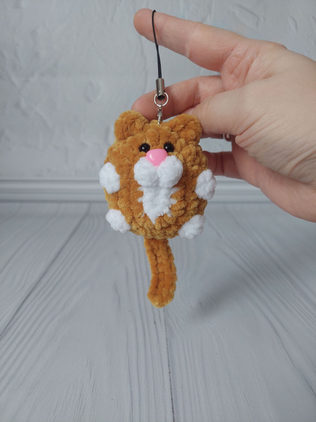 Вязаная игрушка кот - купить с доставкой по выгодным ценам в интернет ...