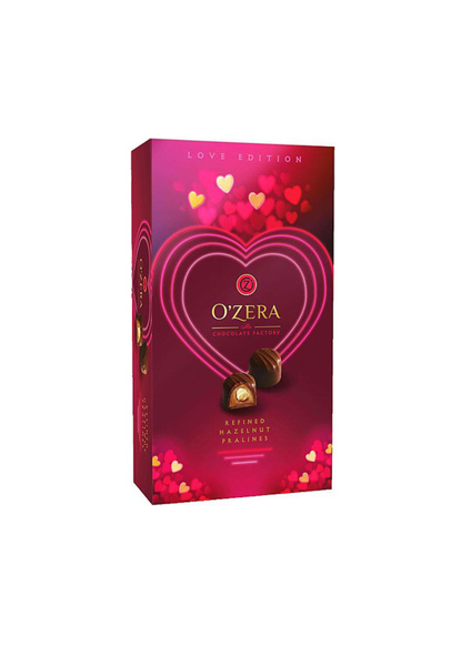 Конфеты Love пралине с цельным фундуком, 230 г, OZera - купить с ...