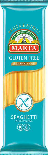 Макаронные изделия Makfa спагетти Spaghetti без глютена, 300 г - купить ...