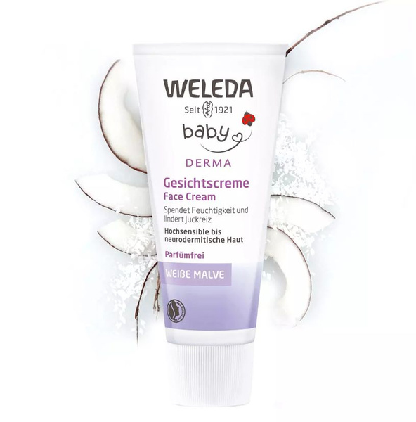 Weleda Крем для гиперчувствительной кожи лица Weleda gesichtscreme face ...