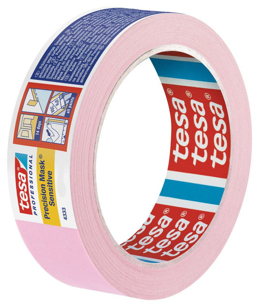 Малярная лента tesa 104217 25 мм 25 м, 1 шт - купить с доставкой по ...