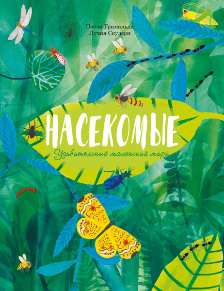 Насекомые. Удивительный маленький мир | Гримальди Паола - купить с ...