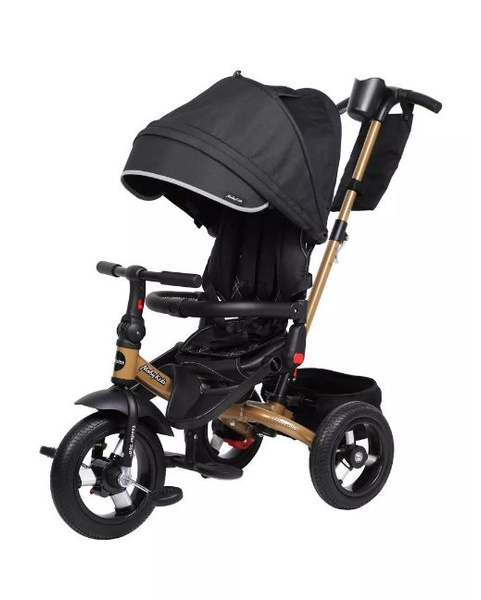 Велосипед трёхколёсный Moby Kids LEADER 360 12X10 AIR с элементами ...