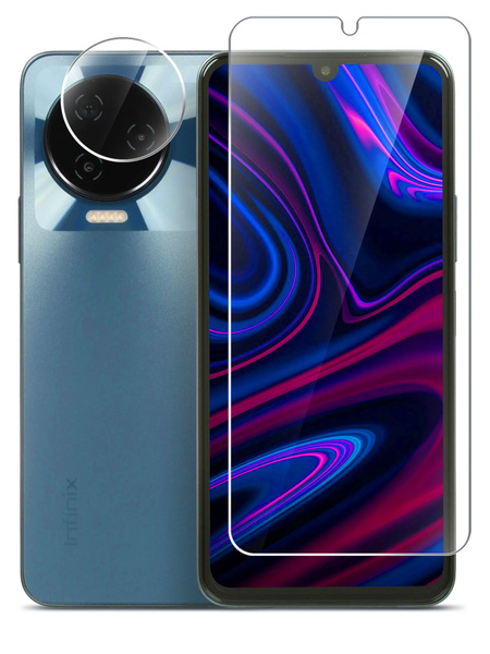 Защитное стекло на Infinix Note 12 Pro (Инфиникс Нот 12 Про) на Экран и ...