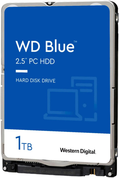 1 ТБ Внутренний жесткий диск Western Digital WD Blue Mobile 1 TB ...