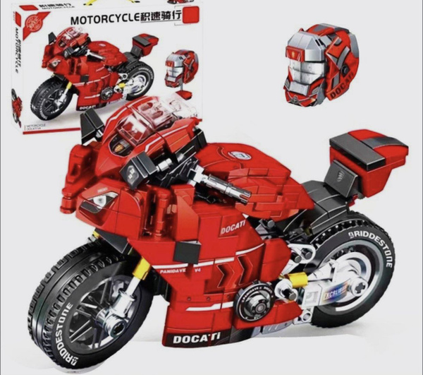 Конструктор Мотоцикл DUCATI V4 - купить с доставкой по выгодным ценам в ...