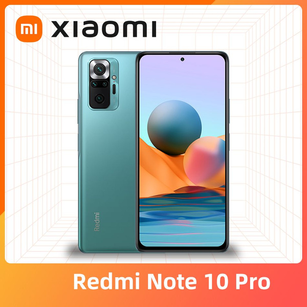 Смартфон Xiaomi Глобальная версия Redmi Note 10 Pro - купить по ...