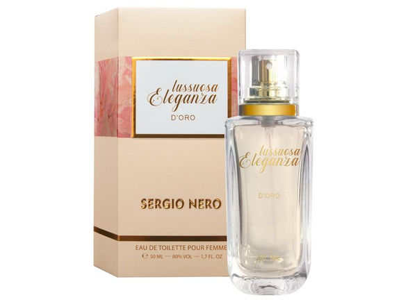 Женская туалетная вода SERGIO NERO Lussuosa Eleganza D'oro, 50 мл ...