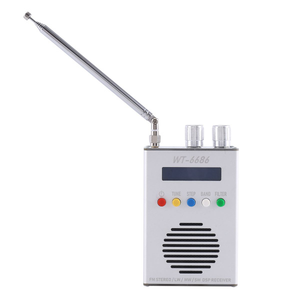 TEF6686 Полнодиапазонный FM/MW/коротковолновый радиоприемник + ЖК ...