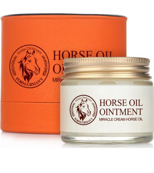 Horse Oil Ointment Крем для лица с лошадиным жиром - купить с доставкой ...