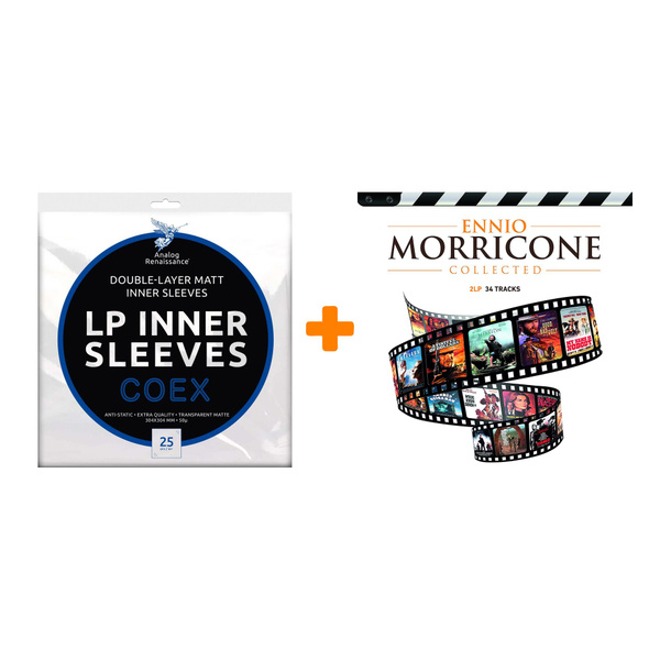 MORRICONE ENNIO Collected 2LP + Конверты внутренние COEX для ...