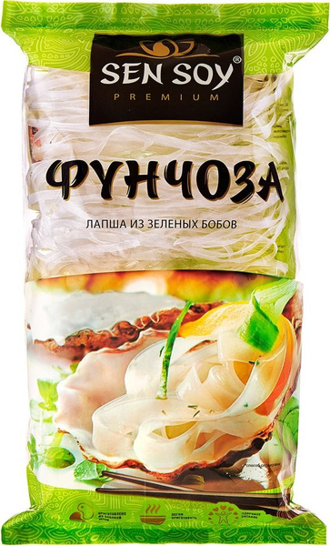 Лапша Sen Soy Фунчоза 180г - купить с доставкой по выгодным ценам в ...