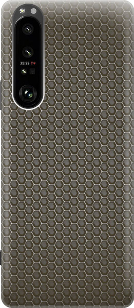 Силиконовый чехол на Sony Xperia 1 III / Сони Иксперия 1 3 с эффектом ...