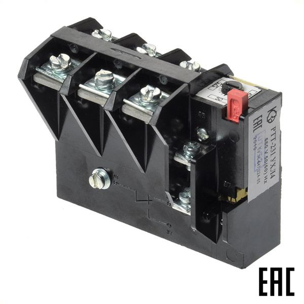 Реле тепловое РТТ-231-50А (42,5-57,5А) для пускателей ПМ12-063 - купить ...