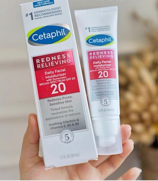 Cetaphil / Ежедневный увлажняющий крем для лица SPF 20, снимающий ...