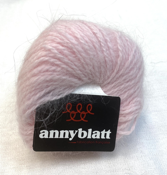 Пряжа от Anny Blatt (Франция) 70% ангора 30% шерсть 25г-106м - купить с ...