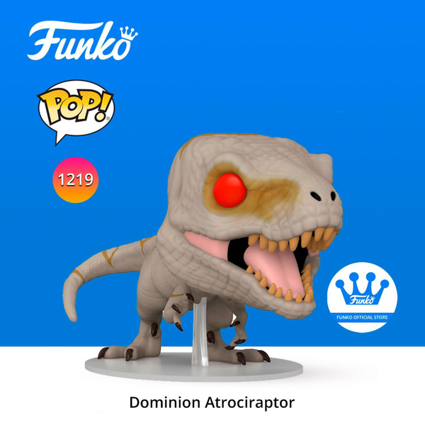 Фигурка Funko POP! Movies Jurassic World Dominion Atrociraptor (Ghost ...