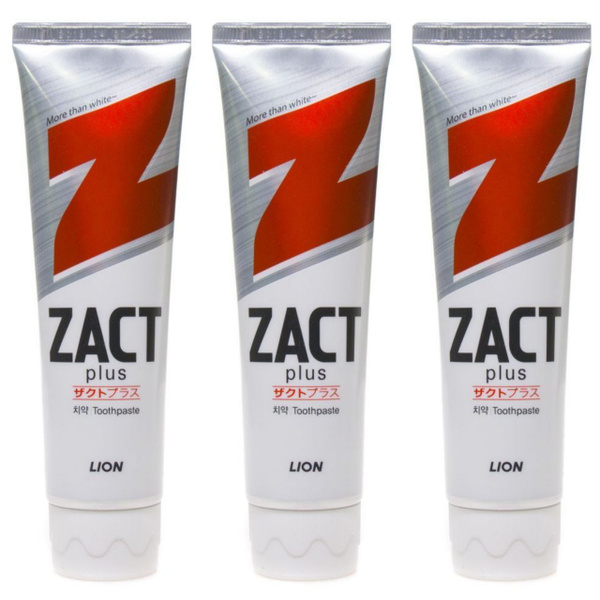 Зубная паста CJ Lion Zact Эффект отбеливания кофейного и никотинового ...