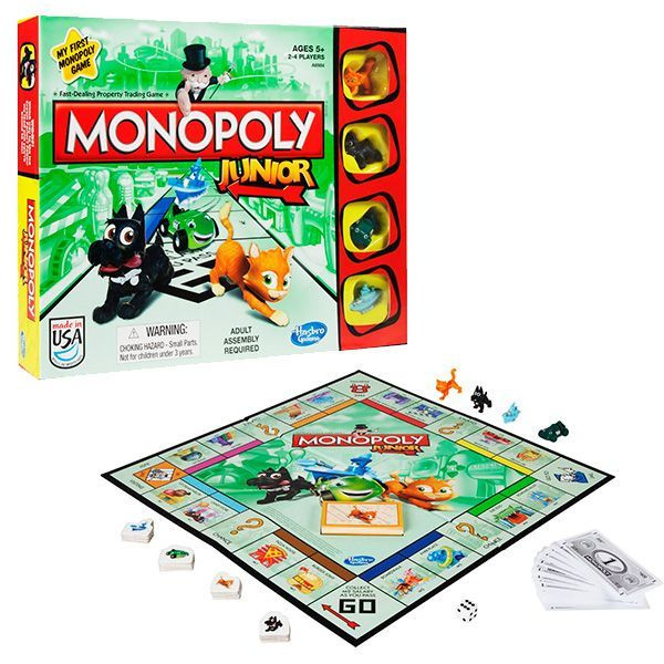 Hasbro Games Игра Моя первая Монополия - купить с доставкой по выгодным ...