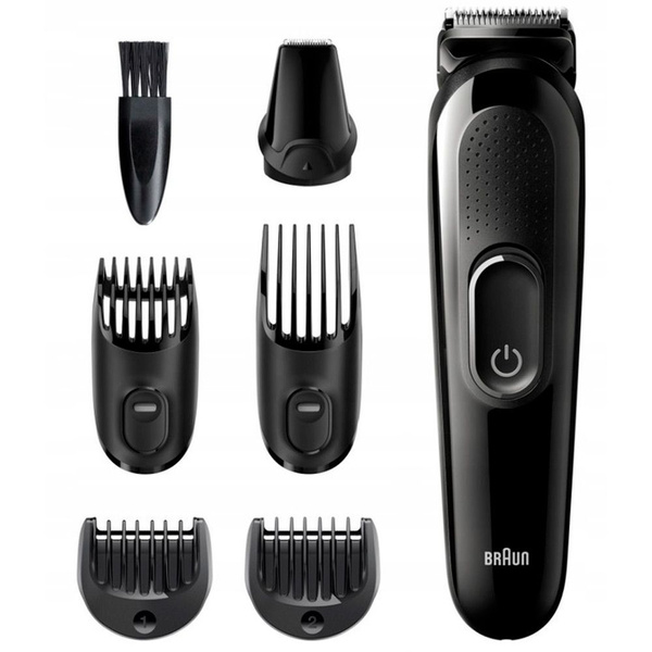 Триммер Braun MGK3225, мужской, универсальный, для бороды и волос, 6 в ...