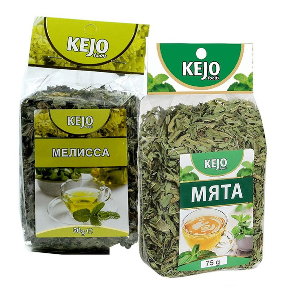 Чай KEJO foods Мелисса Мята (50гр +75гр) - купить с доставкой по ...