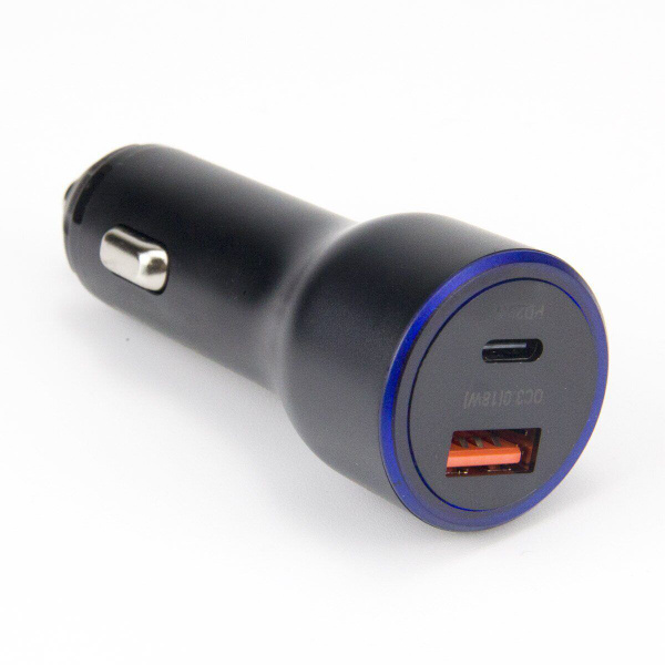 Автомобильное зарядное устройство MIVO MU-337Q USB, USB Type-C - купить ...