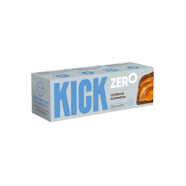 Батончики глазированные без сахара Kick Your Energy ZERO, 10 шт по 45 г ...