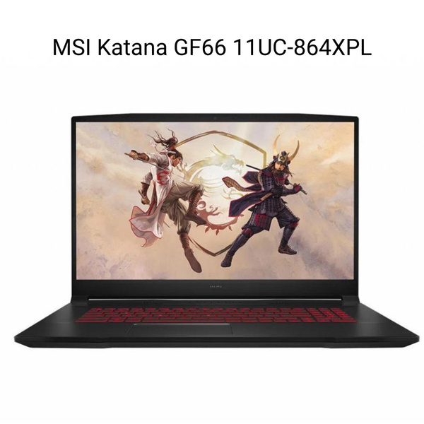 Игровой ноутбук MSI Katana GF66, черный купить по низкой цене: отзывы ...