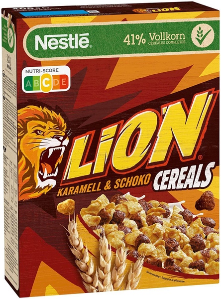 Готовый завтрак Nestle Lion Cereals (Karamell&schoko), 400 г - купить с ... Готовый завтрак Nestle Lion Cereals (Karamell&schoko), 400 г - купить с ...