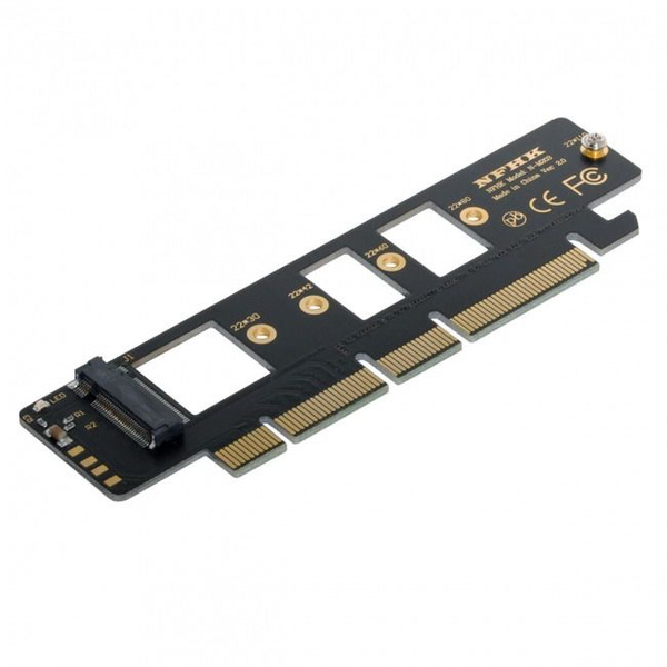 Переходник chenyang NGFF M.2 M-key NVME AHCI SSD на PCI-E 3.0 16x 4x ...
