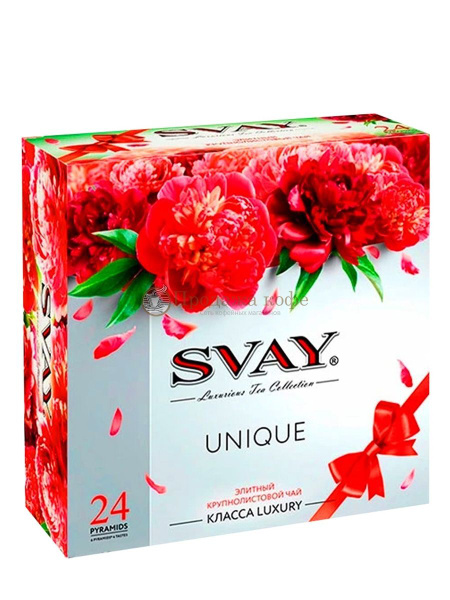 Чай Svay черный, зеленый Ассорти UNIQUE 24пирамидки - купить с ...