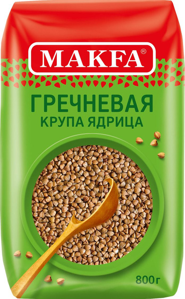 Гречка Makfa / Макфа крупа ядрица быстроразваривающаяся отборная 800г ...