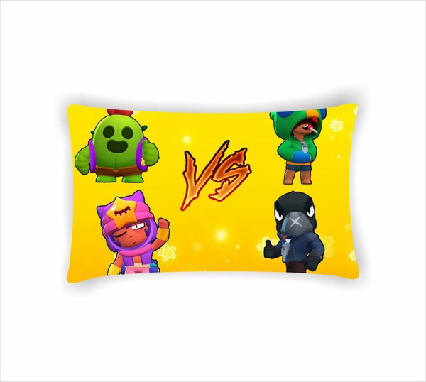 Подушка Brawl Stars, Бравл Старс №8 29x40 - купить по низкой цене в ...