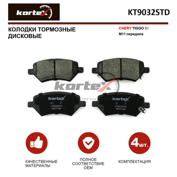 Колодки тормозные KORTEX KT9032STD - купить по низким ценам в интернет ...