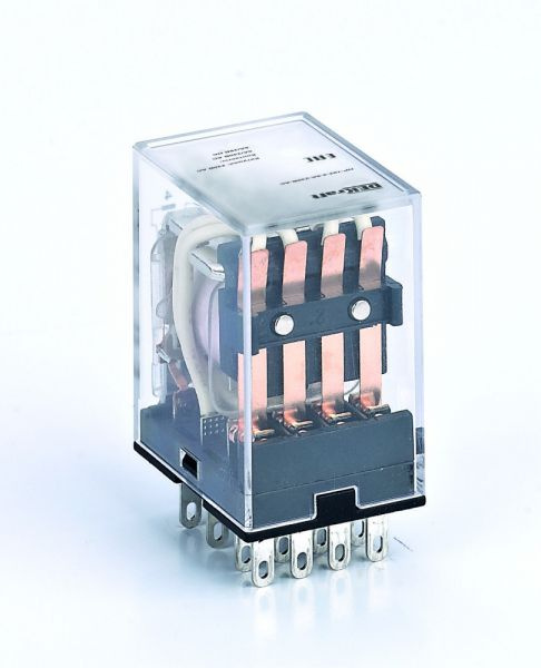 DEKraft Промежуточное реле 4 конт. с LED инд. 5А 230В AC ПР-102 ...