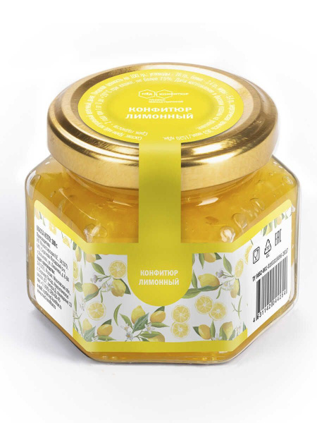 Конфитюр лимонный, Мед и конфитюр 150 гр - купить с доставкой по ...