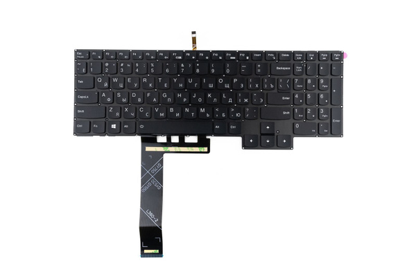 Tastiera Italiana QWERTY Per Notebook Lenovo Legion 5-17IMH05 (82B3) E 5-17IMH05H (81Y8) - Illuminata