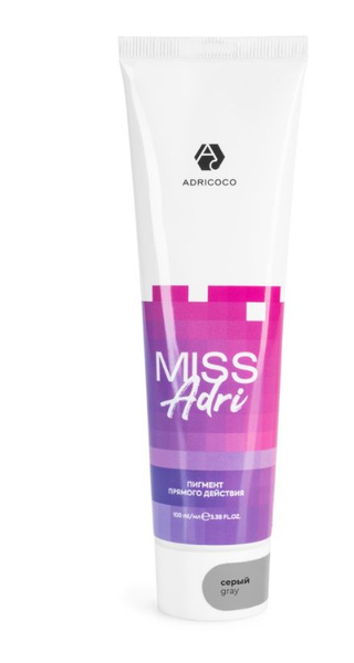 ADRICOCO Пигмент прямого действия для волос без окислителя Miss Adri ...